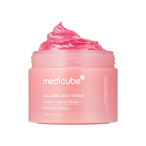 medicube Jelly Cream with Collagen & Niacinamide, 3.71 fl.oz | Collagen Jelly Cream by Medicube for Women - 3.7 oz Cream