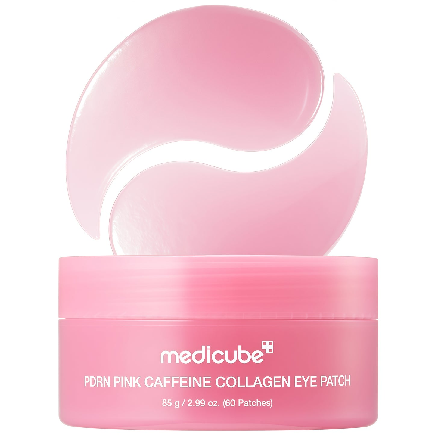 medicube Eye Patch PDRN Caffeine Collagen - Firming Gel Patches, 30 Pairs | Age-Defying Care with Retinol & Collagen - Gel Patches for the appearance of Dark Circles, Undereye Bags, Korean Skincare