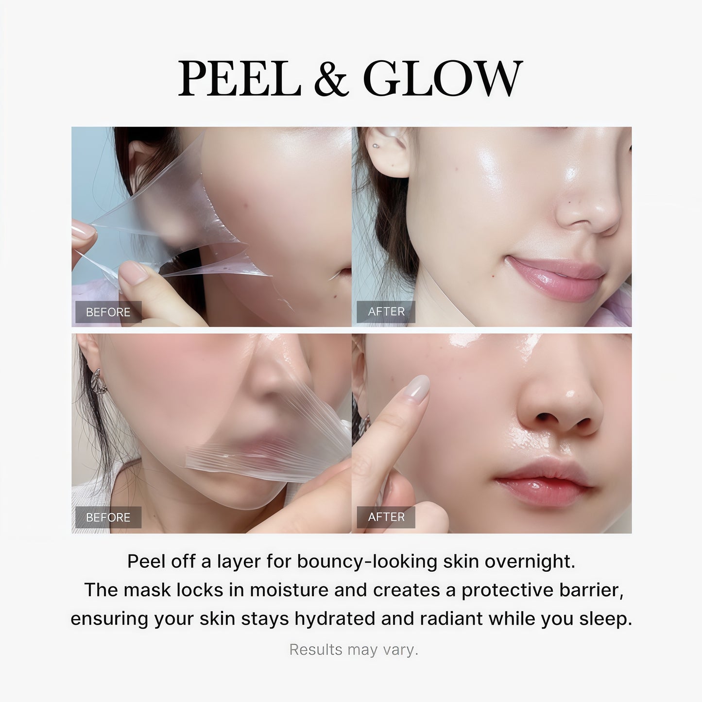 medicube Wrapping Mask Collagen Overnight Peel Off Facial Mask | Elasticity & Hydration Care, Reduces Sagging & Dullness | Hydrolyzed Collagen For Glowing Skin | Korean Skin Care, 2.53 fl.oz
