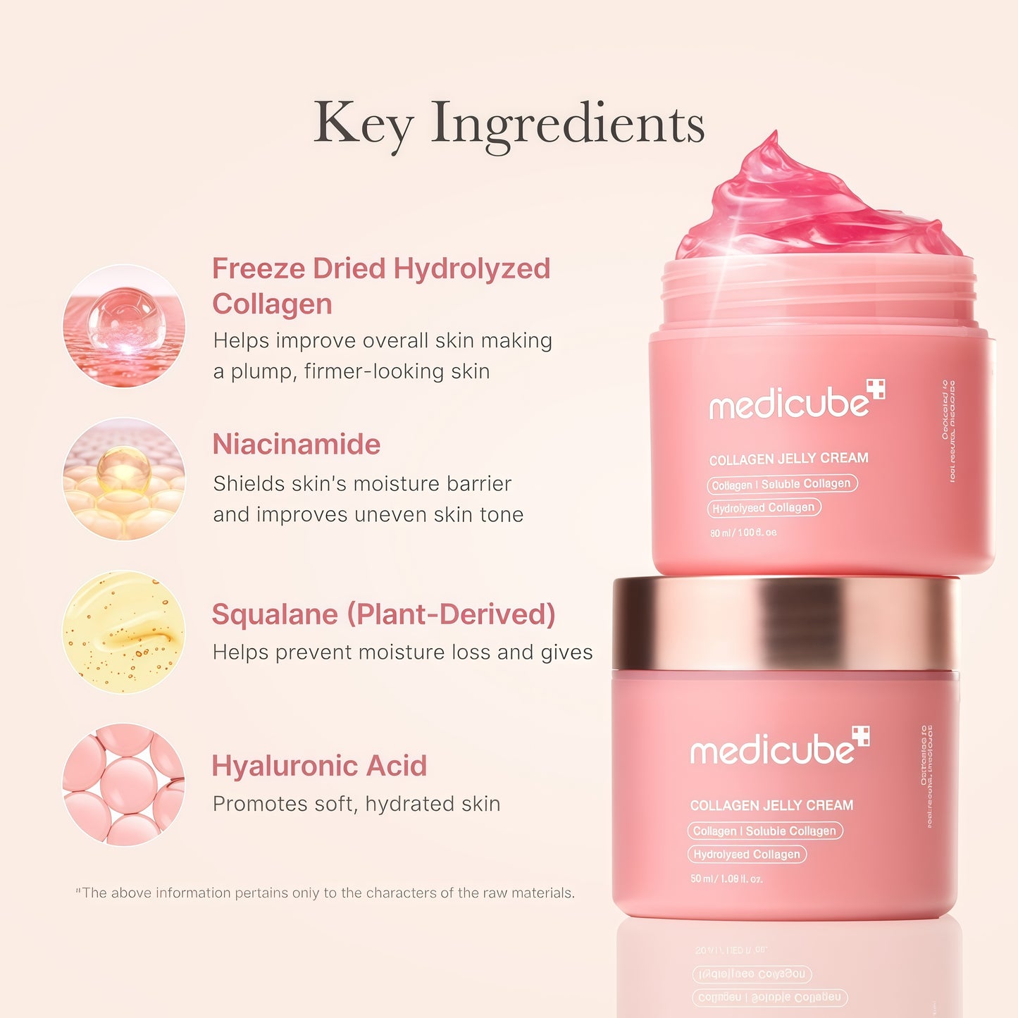 medicube Jelly Cream with Collagen & Niacinamide, 3.71 fl.oz | Collagen Jelly Cream by Medicube for Women - 3.7 oz Cream