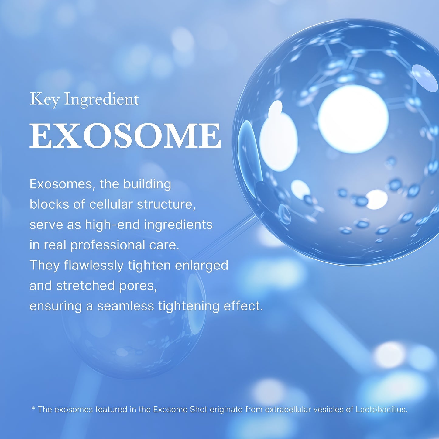 medicube Exosome Shot Zero 7,500 PPM Spicule Facial Serum | Liquid Skin Booster Serum with Exosome, AHA+BHA+PHA - Pore Care, Dead Skin Cells, Skin Texture, Korean Skincare, 1.01 fl.oz