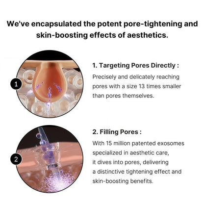 medicube Exosome Shot Zero 7,500 PPM Spicule Facial Serum | Liquid Skin Booster Serum with Exosome, AHA+BHA+PHA - Pore Care, Dead Skin Cells, Skin Texture, Korean Skincare, 1.01 fl.oz