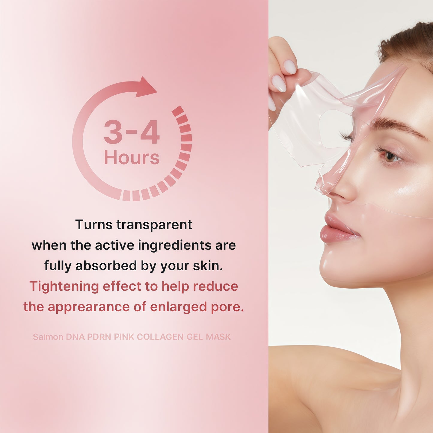 medicube Jelly Gel Mask with Salmon DNA PDRN Pink Collagen, 4EA | Overnight Face Mask for Glass Glow Skin - Elasticity, Hydrating, Firming and Moisturizing, Korean Skincare, 28g x 4ea